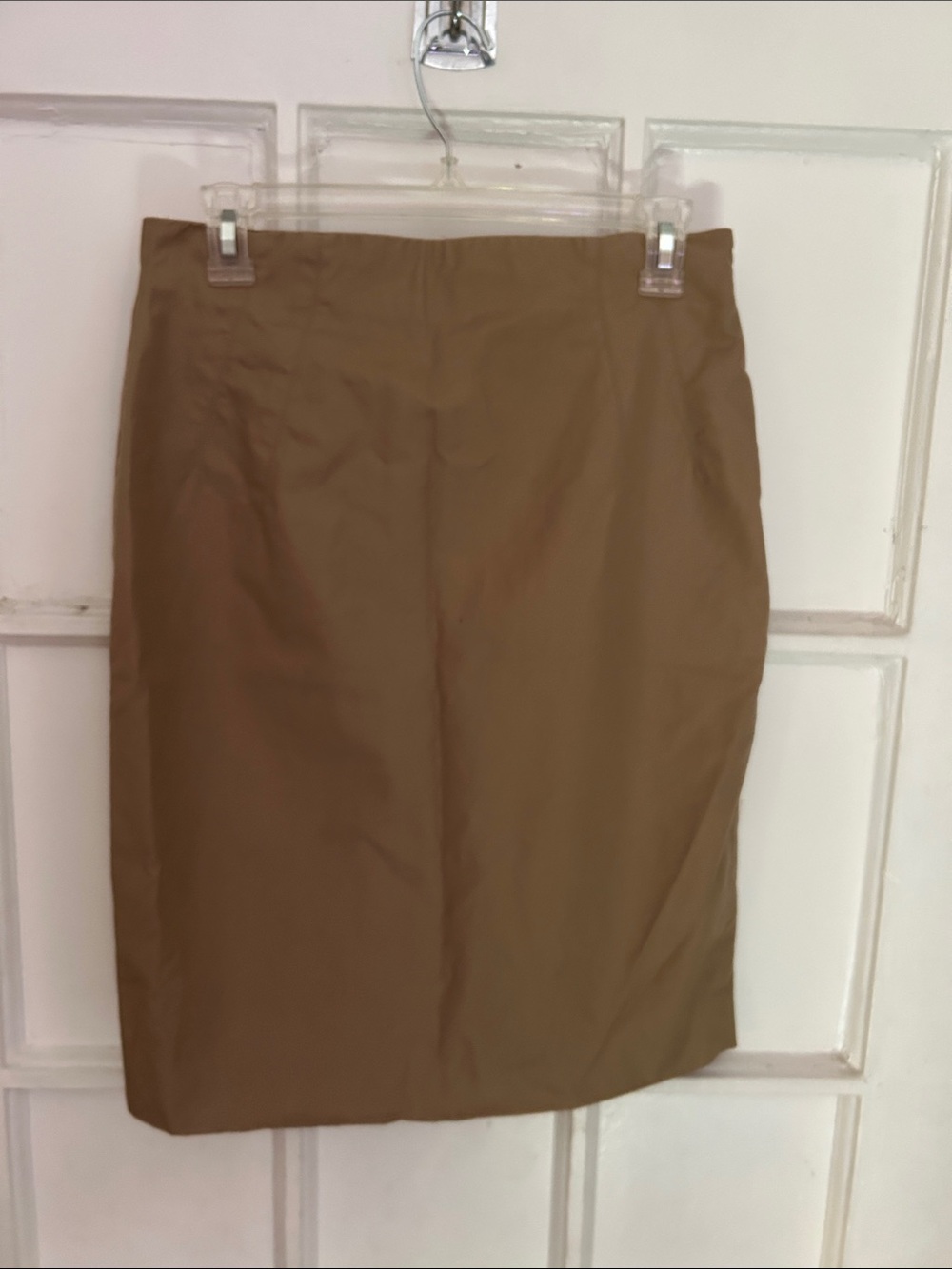 Byron Lars Camel Pencil Skirt